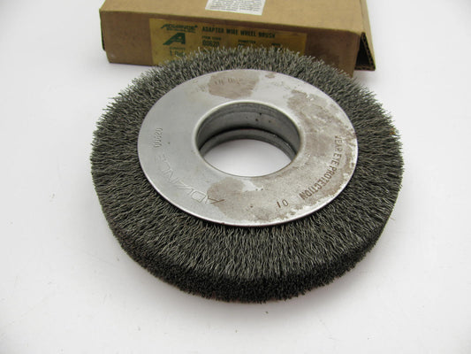 NEW Advance Brushes 00620 Wire Wheel Brush Adapter 6'' Diam. 6000RPM  Wire