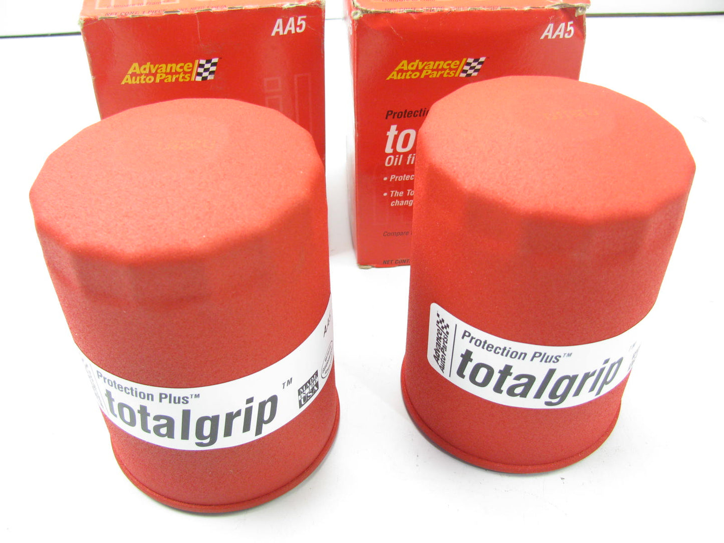 (2) Advance AA5 Total Grip Spin On Oil Filter