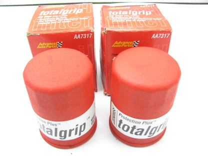 (2) Advance AA7317 Engine Oil Filters