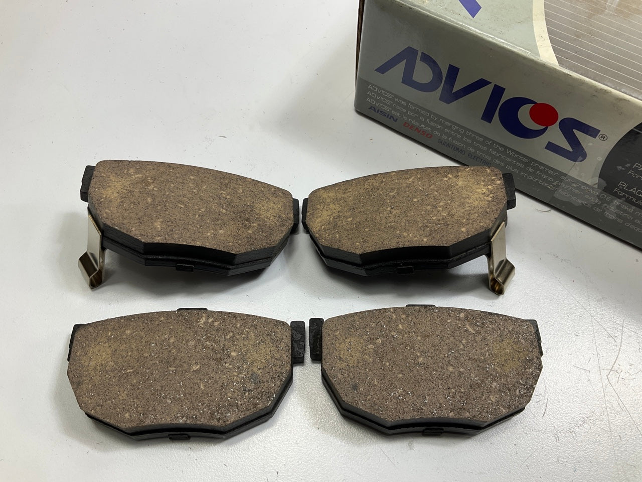 Advics AD0323 Rear Semi-Metallic Disc Brake Pads
