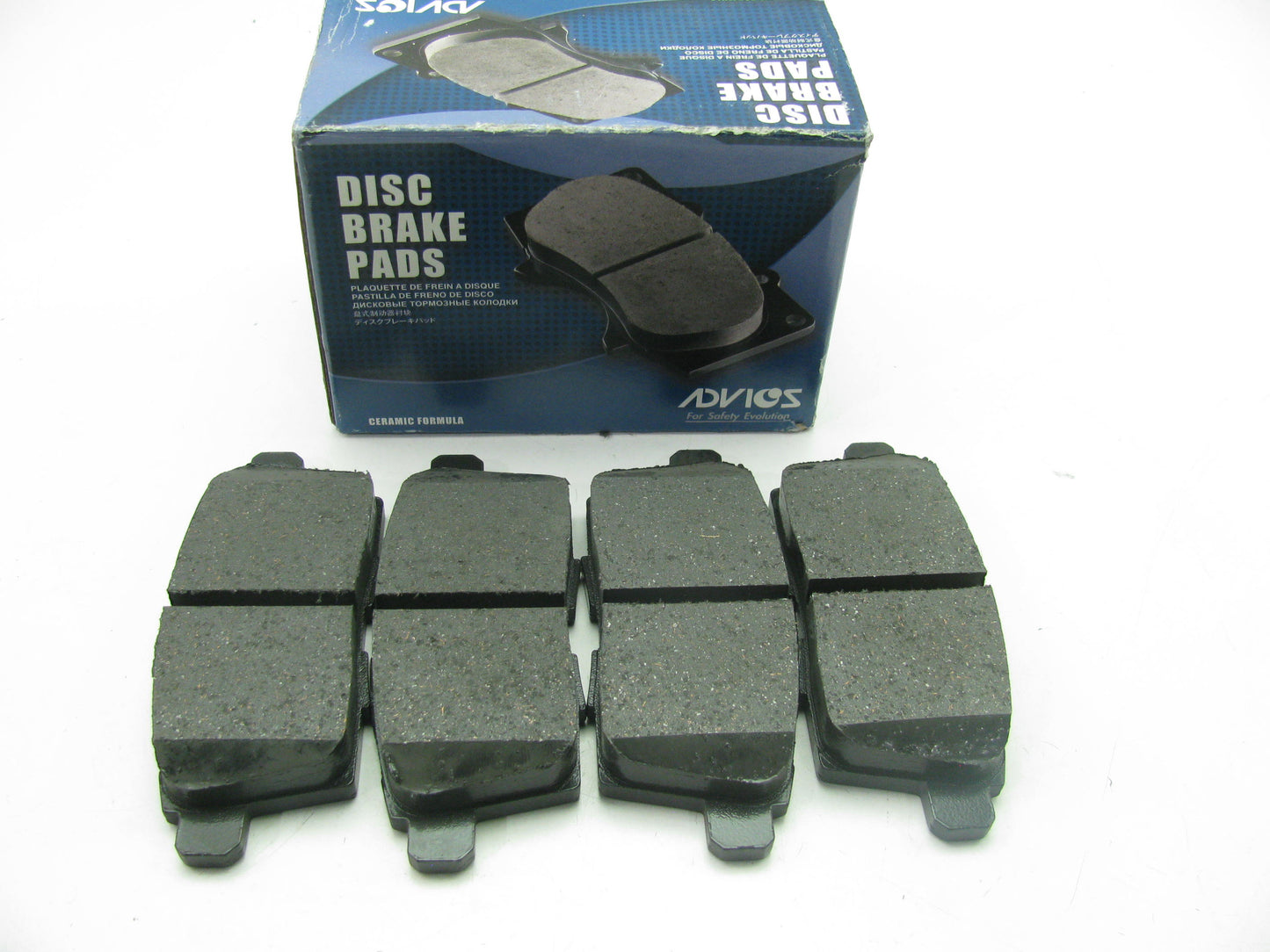 Advics SN586 Ceramic Disc Brake Pad Set - Rear