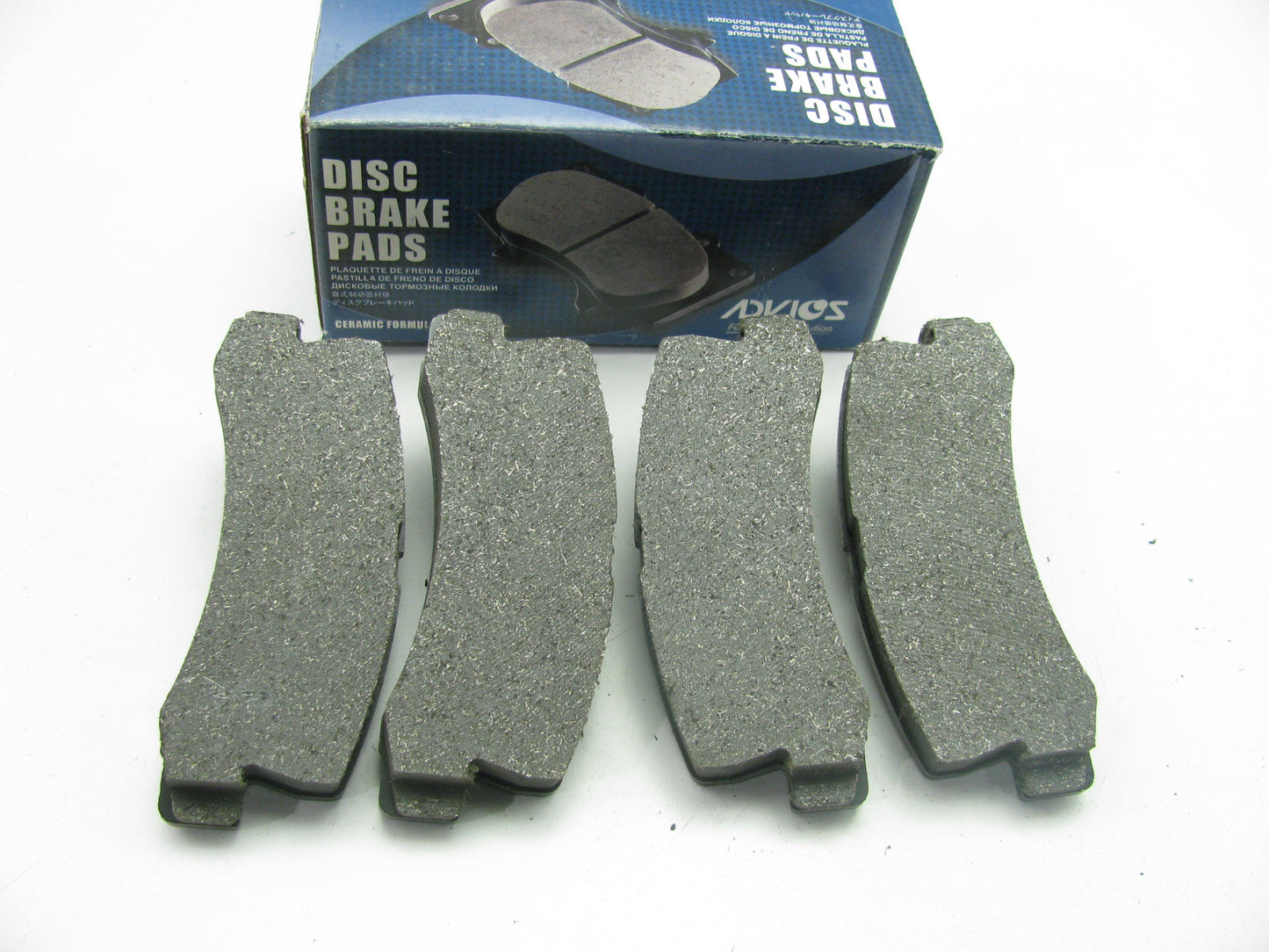 Advics SN771P Ceramic Disc Brake Pad Set - Rear