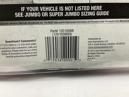 AE 1201006B Basix Magic Shade 25''x28'' Solar Windshield Cover Sun Screen Panels