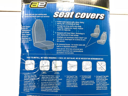 Ae 5040615 UNIVERSAL Bucket El Paso Seat Covers - 2 PACK