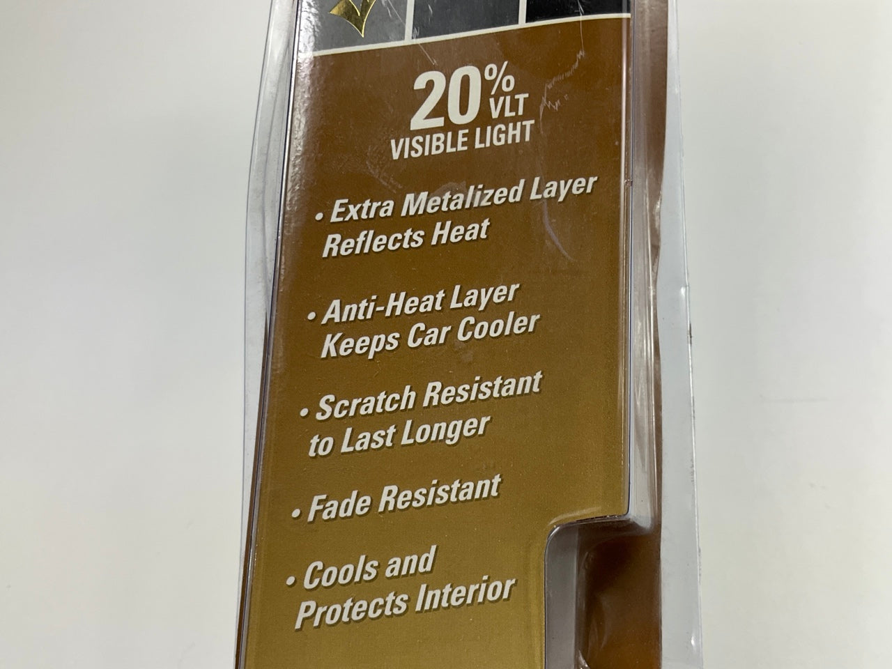 AE 5044826 Professional Anti-Heat Layer Glass Tint Film, 20% VLT, 24'' X 78''