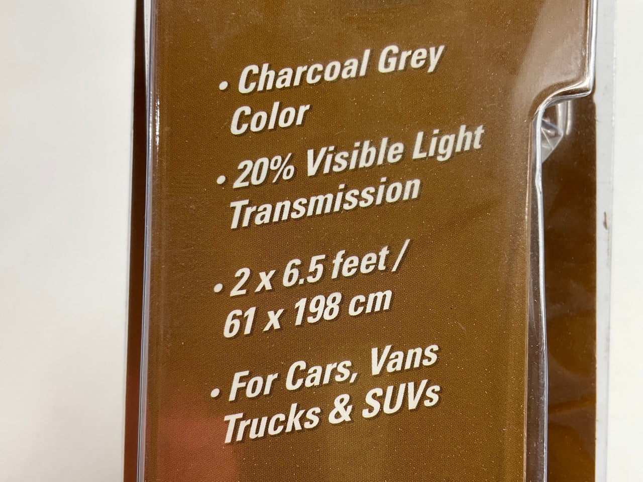 AE 5044826 Professional Anti-Heat Layer Glass Tint Film, 20% VLT, 24'' X 78''