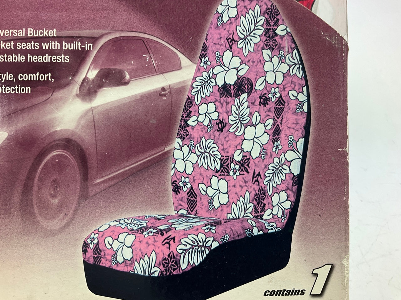 AE Auto Expressions 5046409 Luau Universal Bucket Seat Cover