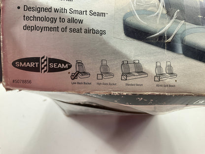 AE 5078856-TAN Low Back Seat Covers W/ Adjustable Head Rest - PAIR