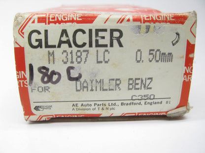 AE M3187LC-050MM Main Bearings .50mm Mercedes M136 OM636 170, 180D Ponton Diesel