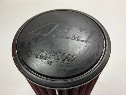 AEM 21-2038DK DryFlow Large Performance Air Filter 3'' Inlet, 8.125'' Tall