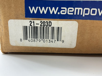 BLACK - AEM 21-203D Universal DryFlow Clamp-On Air Filter 3'' Inlet, 5.125'' Tall
