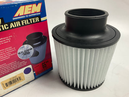AEM 21-203D Universal DryFlow Clamp-On Air Filter 3'' Inlet, 5.125'' Tall