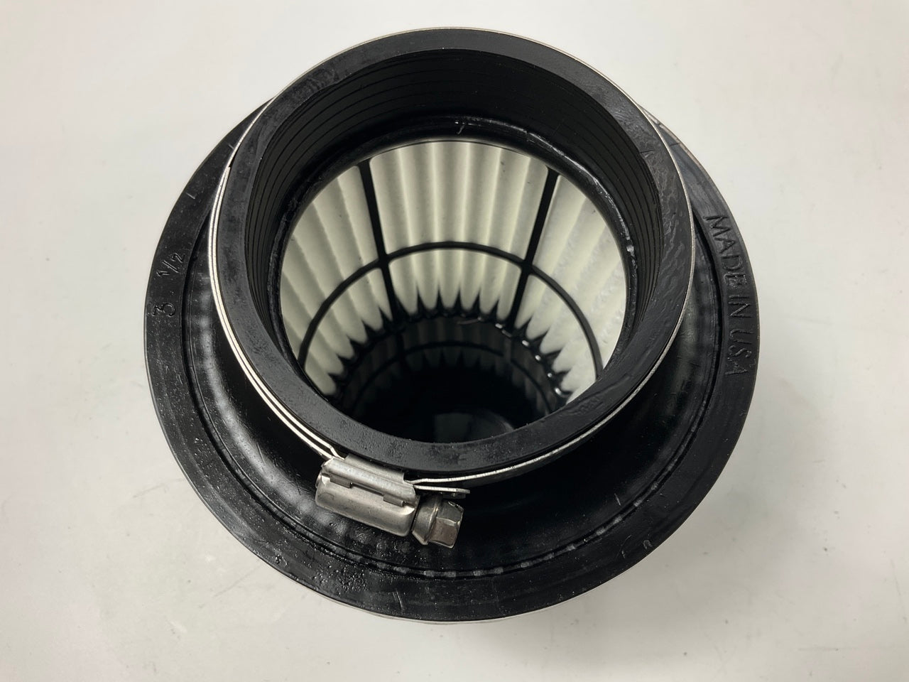 AEM 21-204BF Performance Cold Air Intake Dryflow Air Filter, 3.5'' Inlet, 5'' Tall