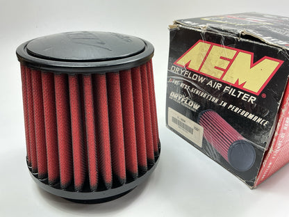 AEM 21-206DK Universal DryFlow Clamp-On Air Filter, 4.5'' Inlet, 5-1/8'' Height