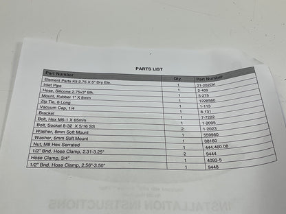 AEM 21-484C CAI Cold Air Intake System & Filter - 2003-04 Mazda 6 2.3L NON-TURBO