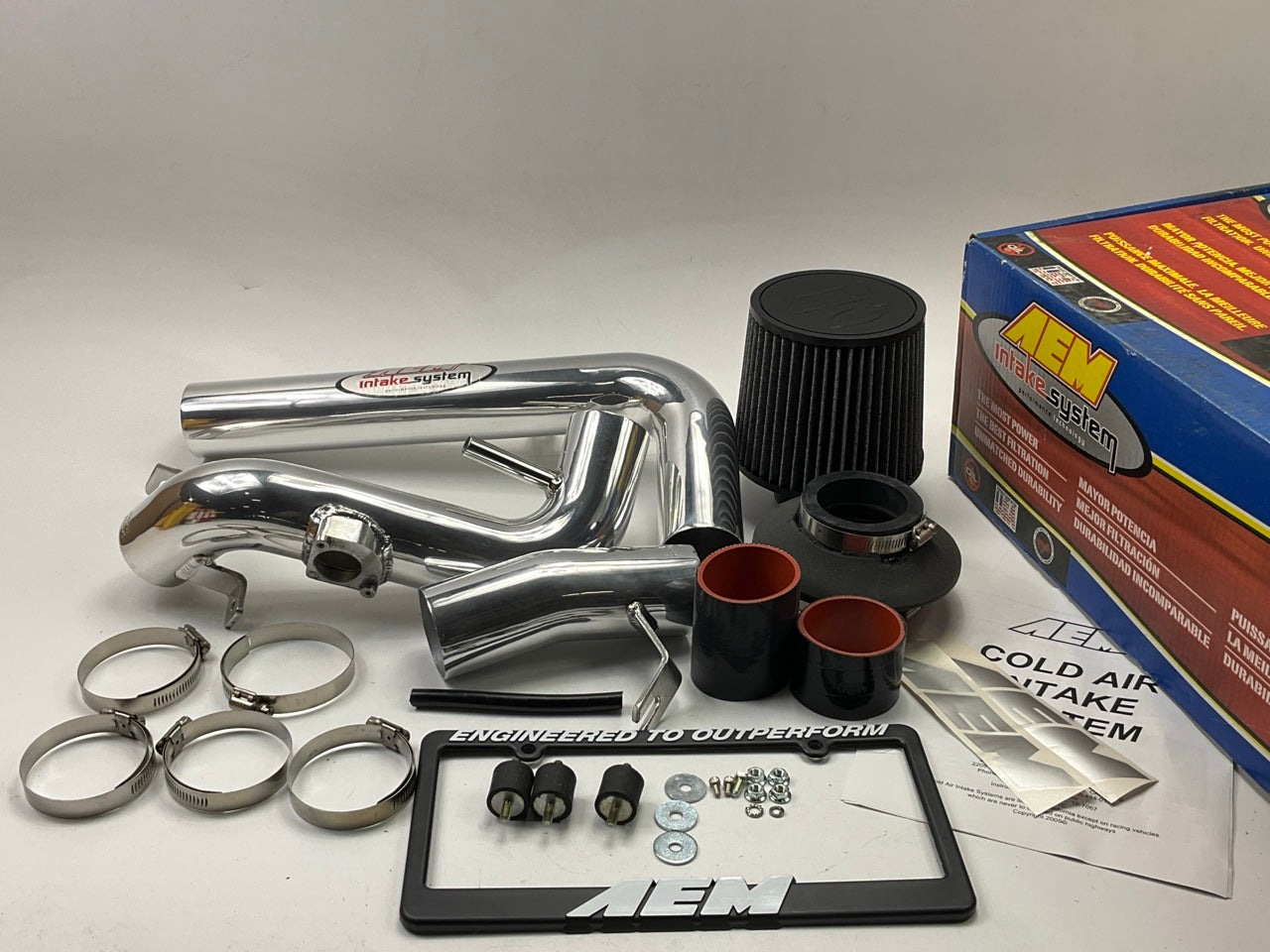 DAMAGED BYPASS VALVE - AEM 21-569P Cold Air Intake System For 2005-2006 Scion TC