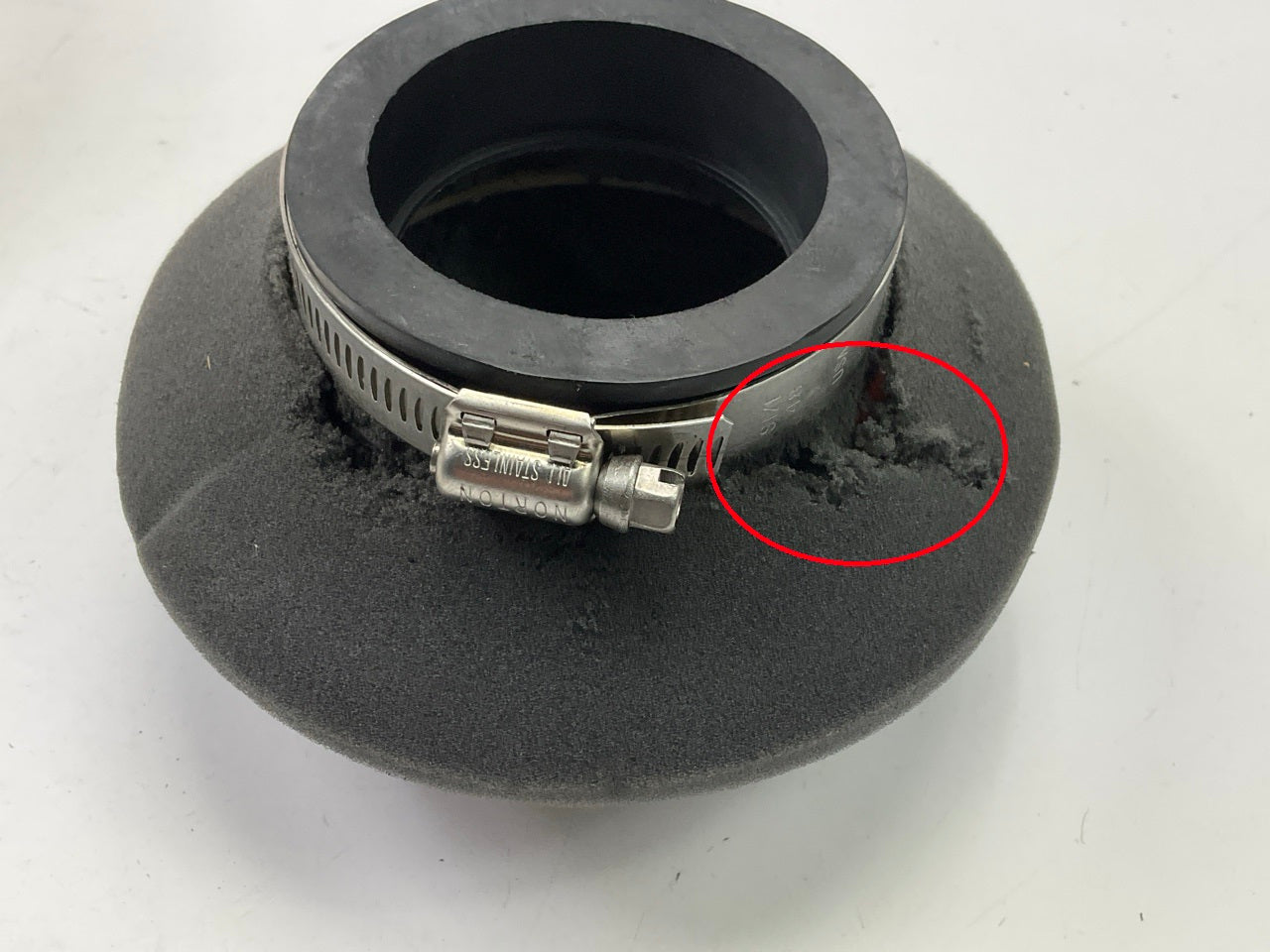 DAMAGED BYPASS VALVE - AEM 21-569P Cold Air Intake System For 2005-2006 Scion TC