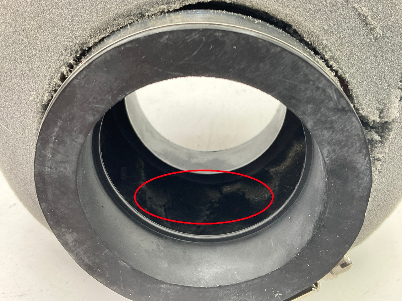 DAMAGED BYPASS VALVE - AEM 21-569P Cold Air Intake System For 2005-2006 Scion TC