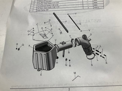 AEM 21-678C Performance Cold Air Intake System For 2008-16 Lancer Evolution