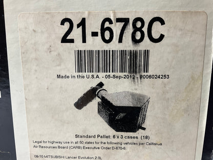 AEM 21-678C Performance Cold Air Intake System For 2008-16 Lancer Evolution