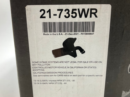 AEM 21-735WR Cold Air Intake System For 2015-2018 Subaru WRX STI 2.5L