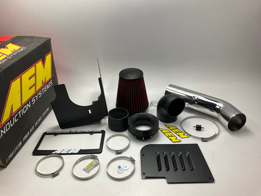 AEM 21-8000DP Polished Brute Force Cold Air Intake System 01-06 Silverado V8 Gas