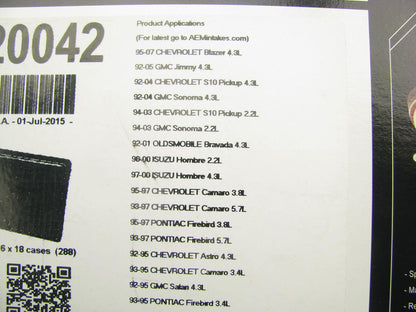 AEM 28-20042 DryFlow Performance High-flow Air Filter