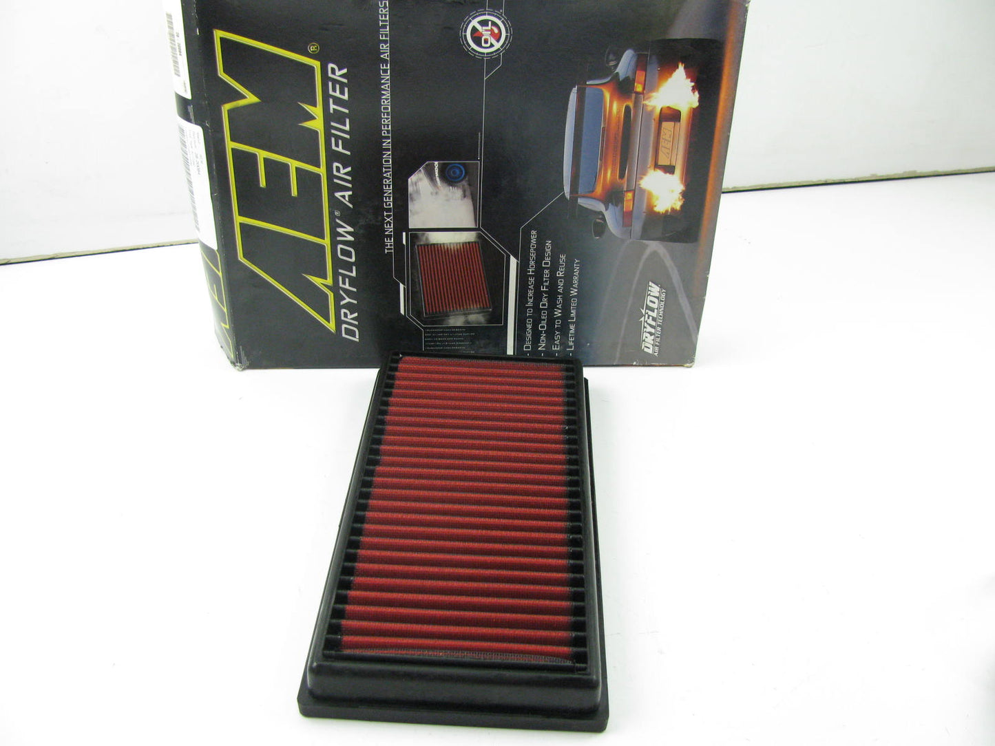 AEM 28-20084 High-Flow Performance Air Filter For 94-02 Ram 1500 2500 5.2L 5.9L
