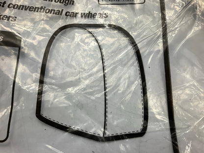 AES 30237 Canvas Wheel Cover Set Pair Protection Covers Up To 24'' Diameter Rims