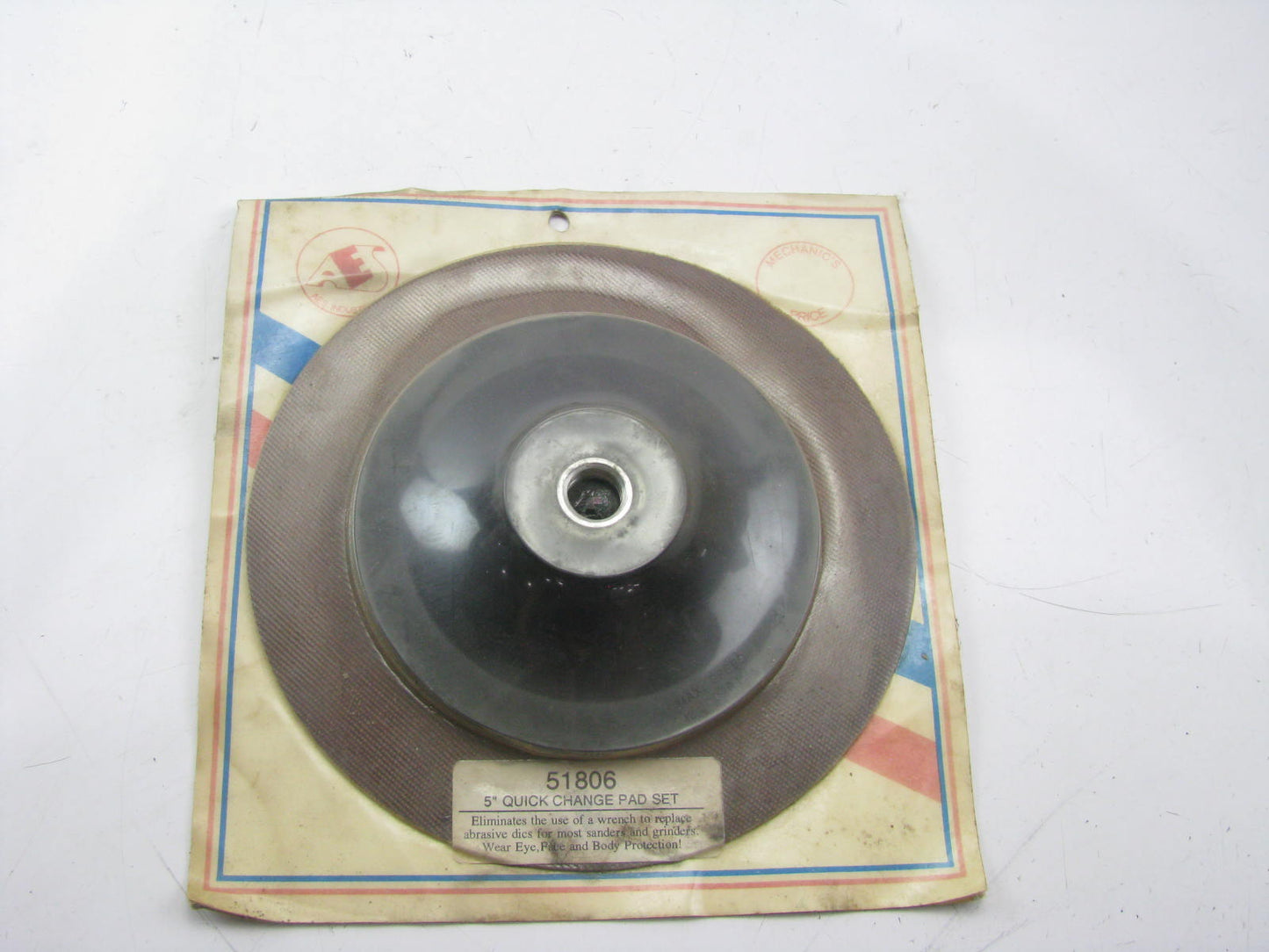 AES 51806 5'' Quick Change Sanding Disc Pad