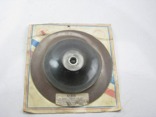 AES 51806 5'' Quick Change Sanding Disc Pad