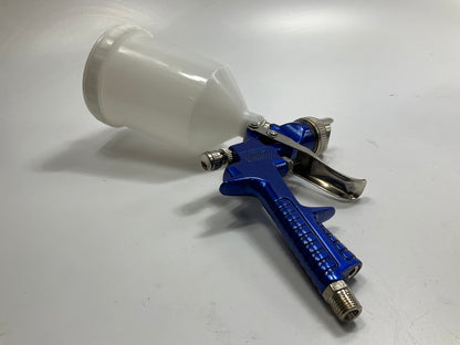AES 507 1.7 Mm HVLP Gravity Feed Paint Spray Gun With 600cc Nylon Cup