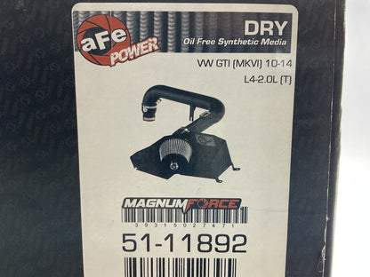 AFE 51-11892 Magnum FORCE Stage-2 Cold Air Intake System 2009-2014 VW 2.0L TURBO