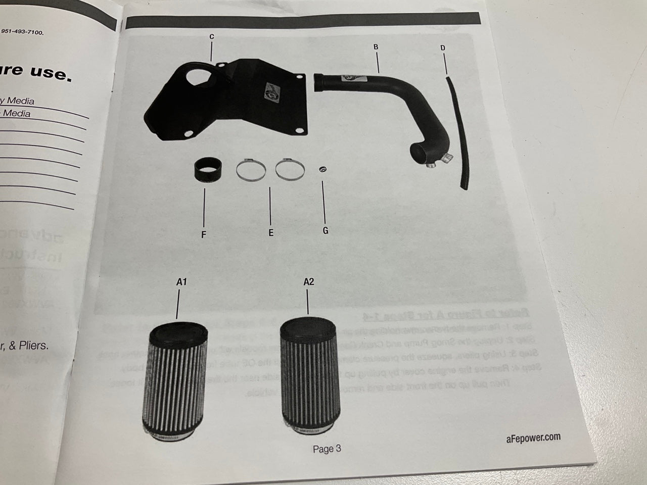 AFE Power 51-12492 Magnum FORCE Stage-2 Cold Air Intake System 2010-2014 VW 2.5L