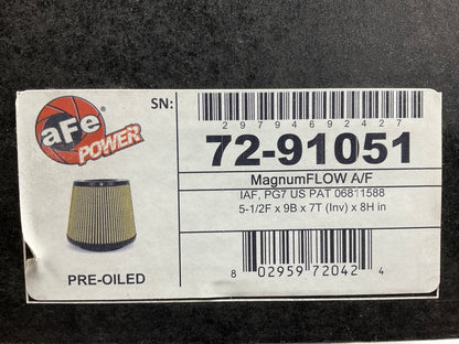 AFE Power 72-91051 Magnum FORCE Intake Replacement Air Filter W/ Pro GUARD 7 Med