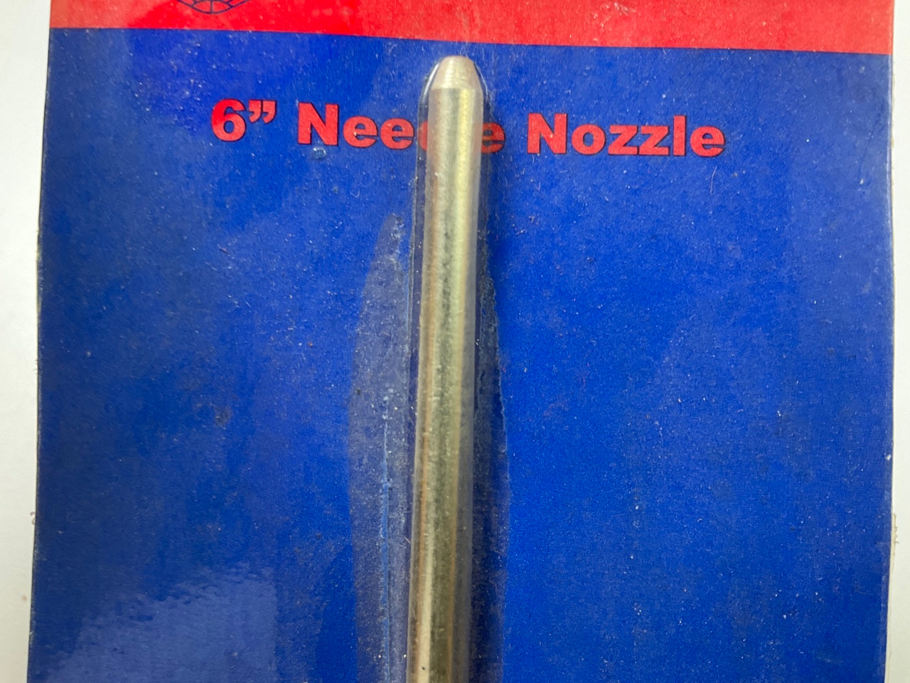 AFF 8029 Grease Gun 6'' Needle Nozzle Adapter, For Hand-operated Grease Guns