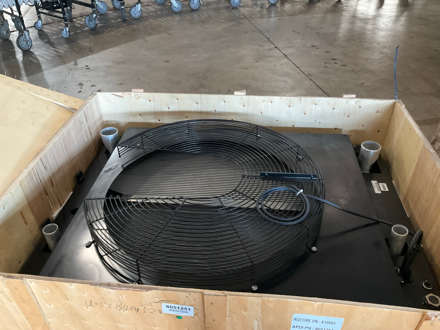 Agility 8051251 Radiator Detroit Diesel 650HP Generator Kohler 8v92 A10669