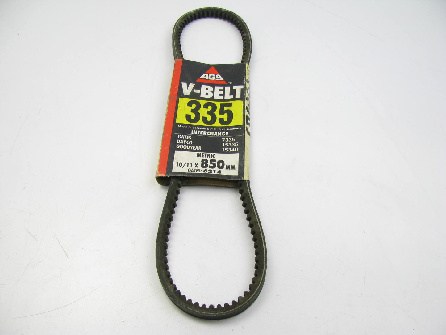 AGS 335 Accessory Drive Belt - 0.44'' X 33.50'' - 36 Degree