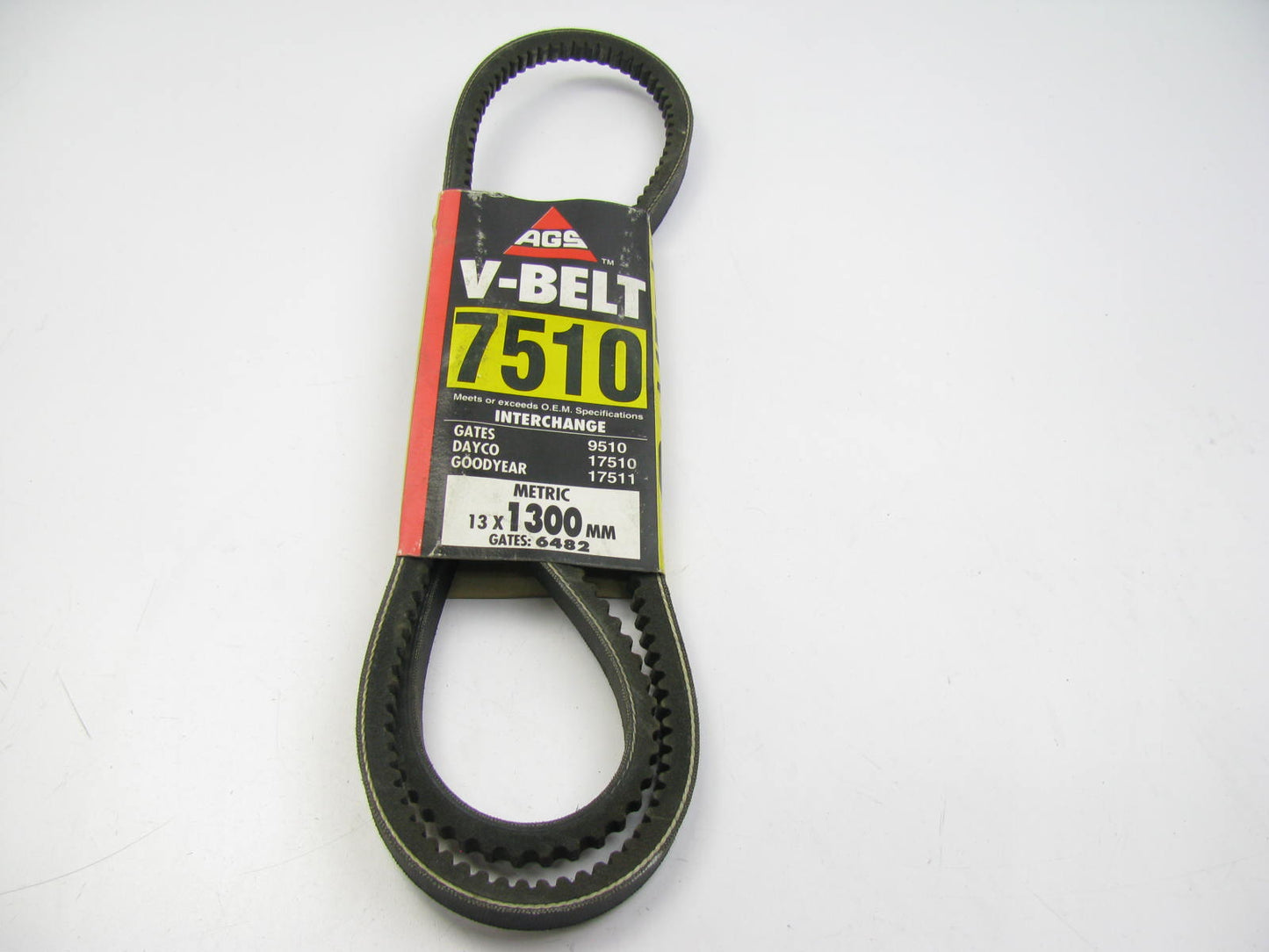 AGS 7510 Accessory Drive Belt - 0.53'' X 51.00'' - 36 Degree