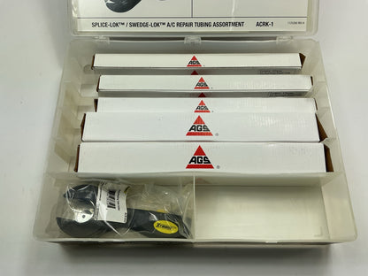 AGS ACRK-1 A/C Repair Tubing Assortment Splice-LOK/Kledge-LOK