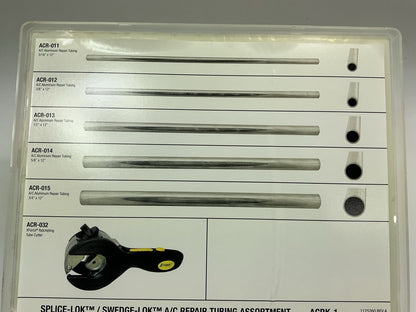 AGS ACRK-1 A/C Repair Tubing Assortment Splice-LOK/Kledge-LOK
