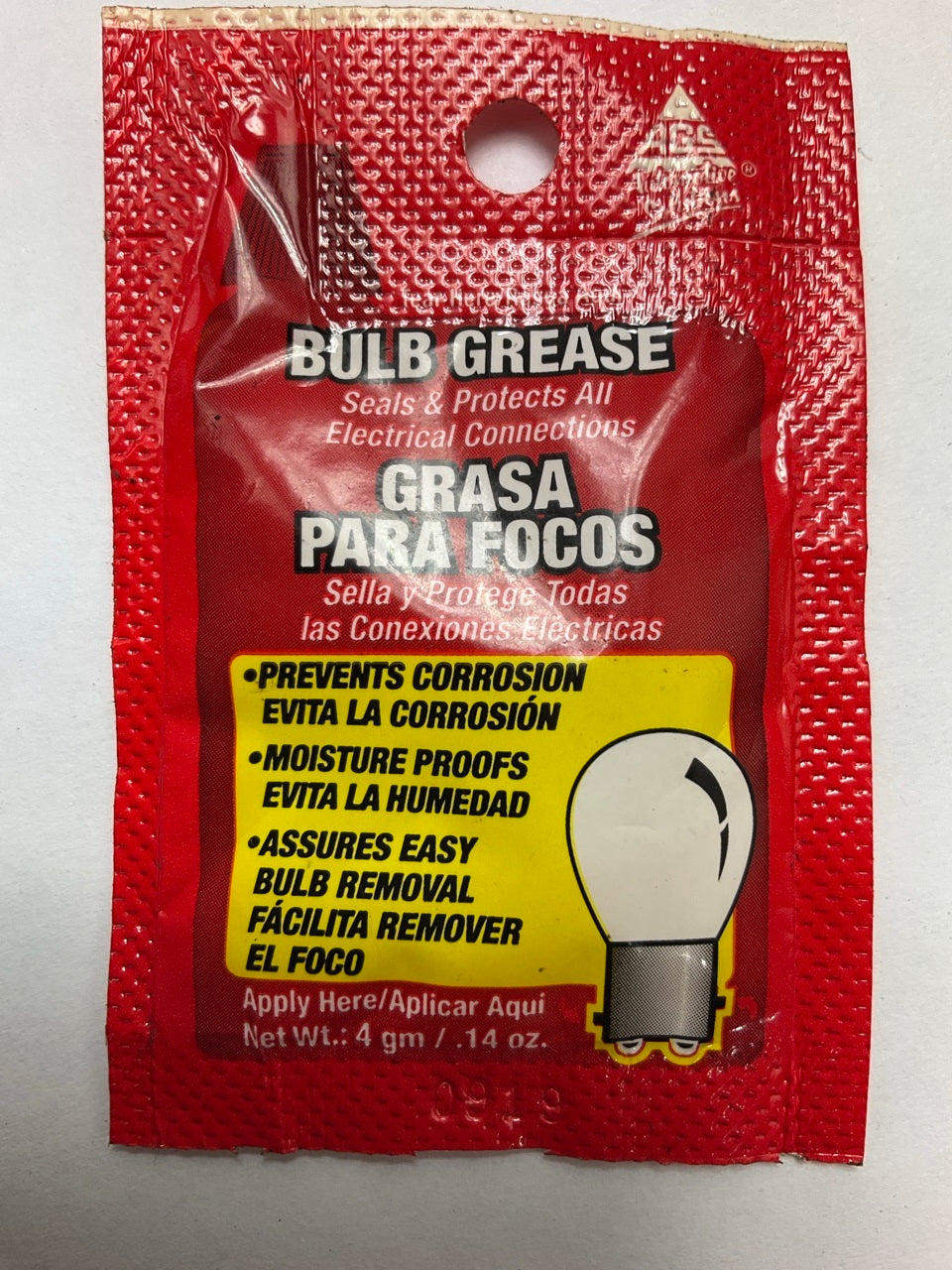 (25) AGS BG-1 Bulb Grease: Seals & Protects All Electrical Connections, .14 Oz