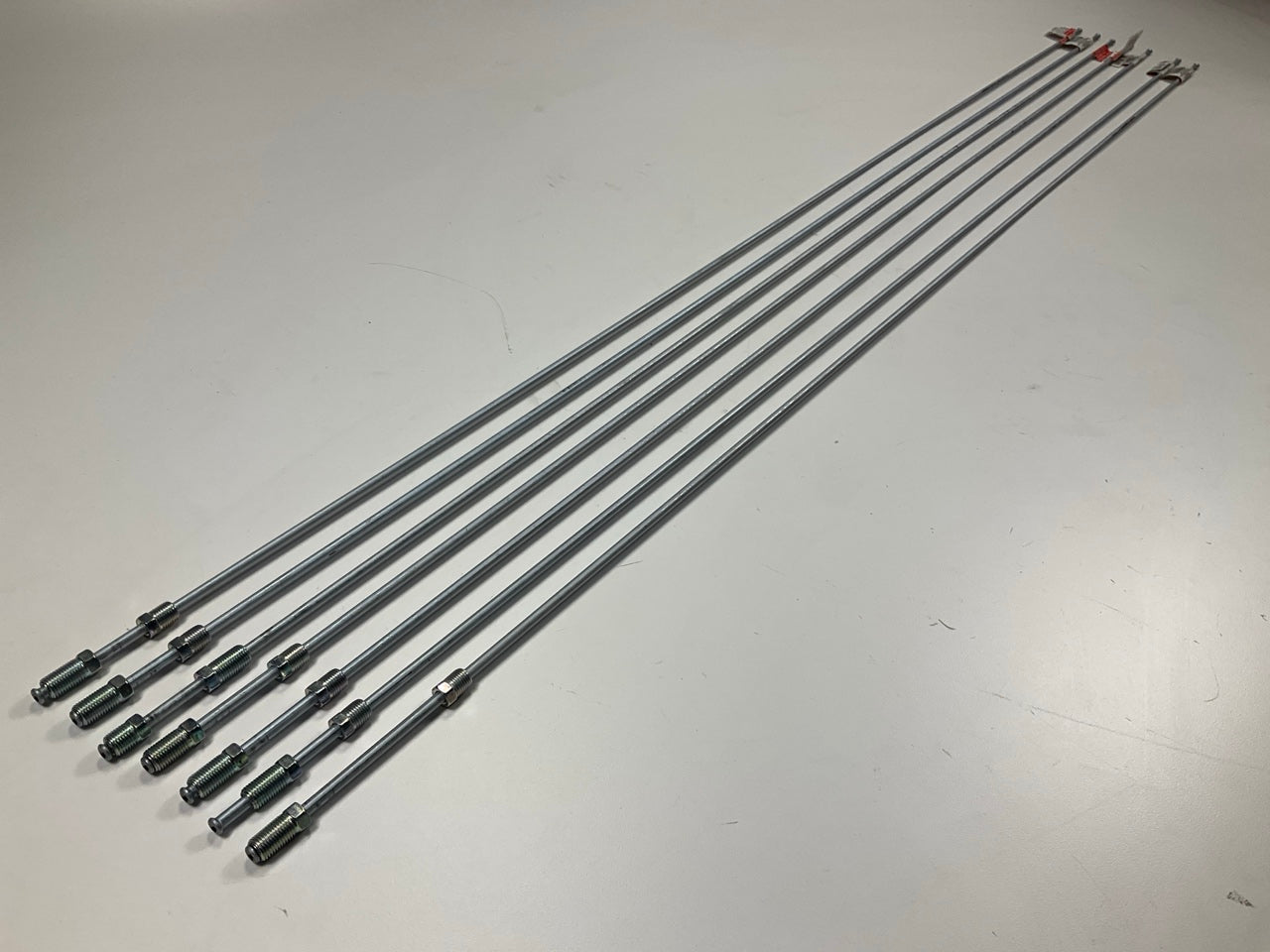 (7) AGS BL-351 Domestic Steel Brake Line, 3/16'' Diameter X 51'' Long