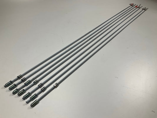 (7) AGS BL-351 Domestic Steel Brake Line, 3/16'' Diameter X 51'' Long