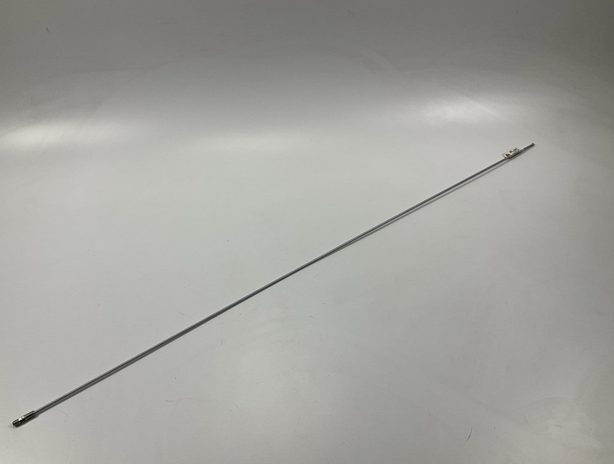 AGS BL-351 Domestic Steel Brake Line, 3/16'' X 51'' Long 3/8''-24'' Thread Size