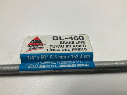 AGS BL-460 Universal Domestic Steel Brake Line, 1/4'' X 60''