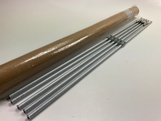 (5) AGS BL-530 Domestic Steel Brake Line, 5/16'' X 30'' Long