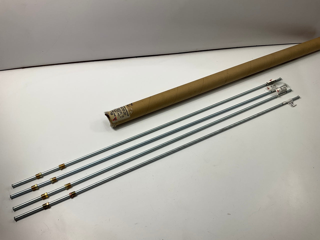 (4) AGS BL-540 Brake Lines, 5/16'' X 40'', 1/2-20'' US Thread Fittings