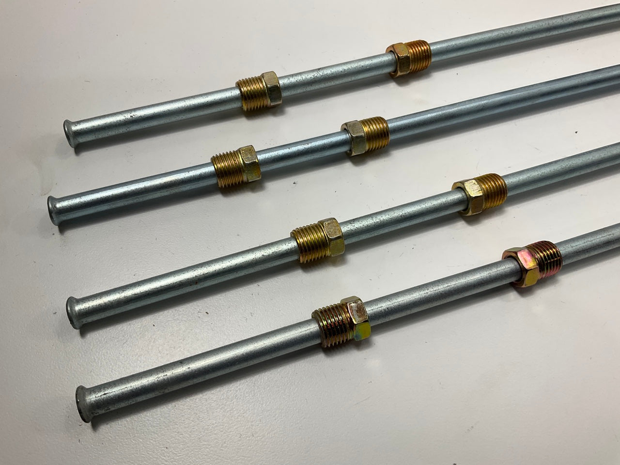 (4) AGS BL-540 Brake Lines, 5/16'' X 40'', 1/2-20'' US Thread Fittings