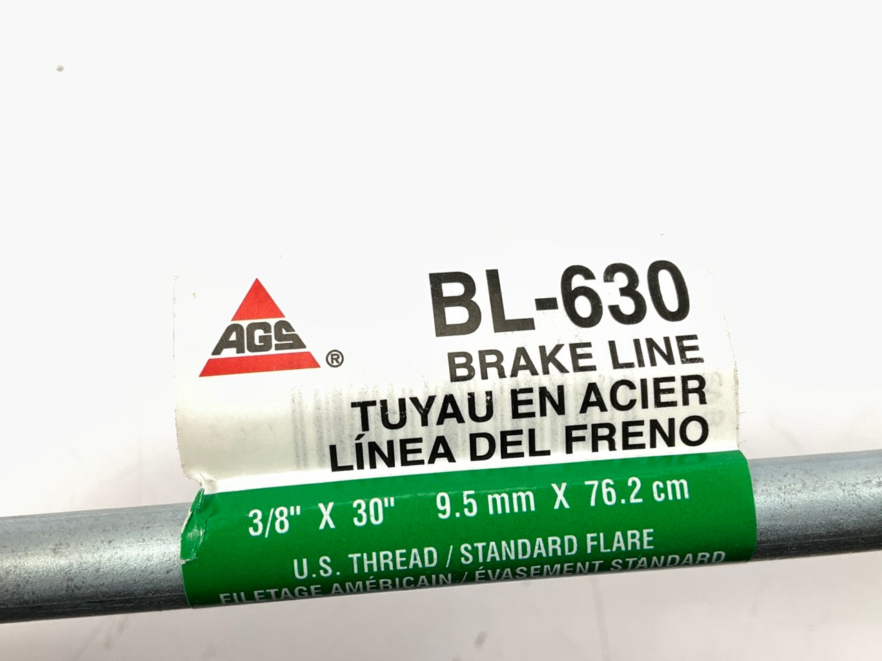 (4) AGS BL-630 Domestic Steel Brake, Fuel, Transmission Line, 3/8'' X 30''